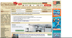 Desktop Screenshot of gastroanzeigen.de